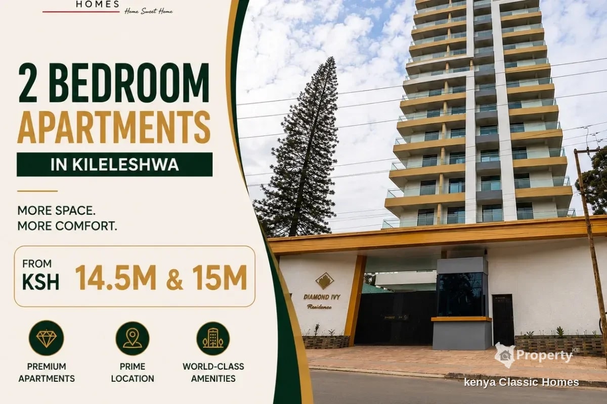 2-Bedroom Apartment for Sale in Kileleshwa from @Ksh. 14.5M - Image 1