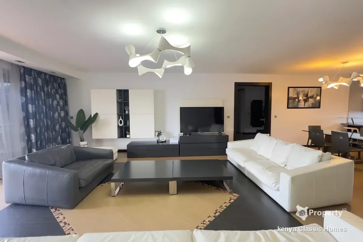 3-Bedroom Apartment with DSQ for Rent on Riverside Drive from Ksh. 350K - Image 1