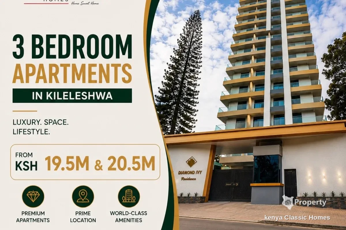 3-Bedroom Apartment for Sale in Kileleshwa from KSh 19.5M - Image 1